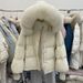 Women's Clothing Stylish Winter Puffer Jacket Short Cozy Hooded Coat With Faux Fur Trim, Loose Fit, Warm Quilted Polyester, Casual Korean Style_ecoleips.com