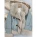 Women's Clothing Style Design Fur Collar Blue Denim Jacket For Women Velvet Thickened Down Cotton Warm Fur Plush Coat_ecoleips.com