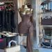 Elegant Lace Bodycon Dress For Women - Sexy Sleeveless High Waist Mini Dress With Adjustable Straps (Brown, Light Green, Light Yellow)_ecoleips.com