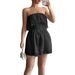 Women's Clothing Simple Fashion Style Chest Wrap Slim Shorts Jumpsuit Women's Clothing Spring And Summer_ecoleips.com