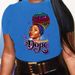Summer European And American Cross-border Foreign Trade Plus-size T-shirt, Round-neck Casual Loose-fitting Short-sleeve_ecoleips.com