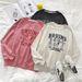 Sweatshirt For Women, Spring And Autumn Thin Loose Korean Style Student Fashionable Age-Reducing Couple_ecoleips.com