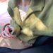 Women's Clothing Vintage Green V Neck Mohair Sweater Relaxed Fit Thick Knit Top For Autumn Winter_ecoleips.com