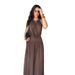 Women's Halter Neck Backless Slim Fit Jumpsuit Set Solid Color Style Sexy New_ecoleips.com