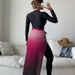 Women's Clothing Swimming Suit With Skirt Set Polyester Fabric Swimwear For Adults_ecoleips.com