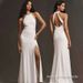 Satin Bridesmaid Dress – Elegant Off-Shoulder Gown (12 Neckline Styles, Breathable & Wrinkle-Resistant)_ecoleips.com