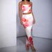 Women's Clothing Fashion Flower Print Multi Color Temperament Slim Fit Tube Top Hip Long Skirt Suit_ecoleips.com