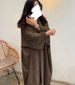 Women's Clothing Large Size Casual Cardigan Robe_ecoleips.com