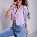 2025 Euroean And American Cross-Border Sring Summer New Solid Color Short Blazer Jacket Ins Trendy Women's Cardigan_ecoleips.com