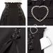 2025 Y2k Aesthetic Harajuku Style Sweet Girl High Waist Mini Bandage Skirt Slim Women Solid Streetwear Gothic Jk Saia Feminina_ecoleips.com