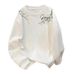 Men's Women's Heavyweight Fleece Lined Sweatshirt Hong Kong Style Couple Top Chinese Style round Neck Thick Sweatshirt for Autumn Winter_ecoleips.com