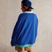 Women's Street Style Contrast Color Ribbed Long Sleeve Round Neck Sweater Jacket Loose Shoulder Top For Spring And Autumn_ecoleips.com