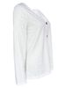 Women's Top, Cardigans,White, Comfortable Fit, Soft Material, Casual Wear_ecoleips.com