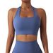 Women's Backless Halter Neck Sports Bra Quick Drying Fitness Push Up Yoga Vest Breathable Lightweight Running Bra 6116_ecoleips.com