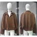 Women's Trendy Lapel Zip Up Jacket Street Style Retro Suede Outerwear_ecoleips.com