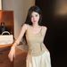 Irregular Bowknot Camisole Women, Summer Pure Desire Hot Girl Sleeveless Top, Unique And Stunning For Outerwear_ecoleips.com
