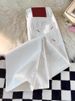 Straight Leg Women Jeans Y2K Style Slim Fit Casual Trousers High Waist Loose Pants Autumn Fashion Trendy White Design_ecoleips.com