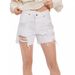 Women's Clothing Solid Color Denim Shorts Personality Trendy Jeans_ecoleips.com