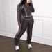 Women's Clothing Autumn And Winter Zipper Long Sleeved Fashion Sports Fitness Women's Suit Yoga_ecoleips.com