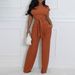 31377 Round Neck Pullover Design Sense Casual Slim Sexy Personality Fashion Women's Pants Set_ecoleips.com
