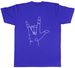 Women's T-Shirts Language Mens T-Shirt Hand Sign I Love You Unisex Tee Gift_ecoleips.com