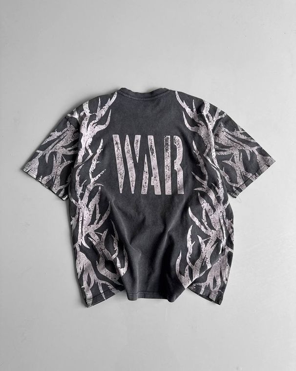 Men's And Women's Summer Loose Fitting 3D Printed T-Shirt European American Style Messy Striped Creative Futuristic Design Digital_ecoleips.com
