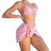2024 European And American New Style Swimwear Sexy Three-Piece Set Women's Swimsuit Foreign Trade Bikini_ecoleips.com