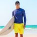 Aria Basics 2025 New Men's Diving Long Sleeve Sun Protection Quick-Dry Swimsuit Jellyfish Surfing Suit Snorkeling Set_ecoleips.com