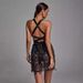 Women's Clothing New Bandage Dress Puff Sleeves Slim Fit Split Temperament Tassel Women's Mid Length Skirt_ecoleips.com