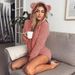 Slimming Hooded Long Sleeved Plush Jumpsuit For Women Autumn Winter Relaxed Everyday Wear Comfortable Feshion_ecoleips.com