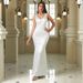 Women's Clothing Noble And Elegant Hip Dress Light Luxury Fashion Lace White Long Skirt Show Figure Dress_ecoleips.com