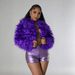 Women's Clothing Short Faux Fur Cardigan 6 Loose Plush Outerwear Lightweight Coat_ecoleips.com