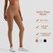 High-Waisted Women's Yoga Pants Hip Lifting Sports Leggings Anti-Rolling Exercise Long Trousers Polyester_ecoleips.com