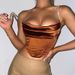 Women's Clothing Sexy Tube Top Fashion Slim Diamond Chain Sling Outer Wear Small Vest_ecoleips.com