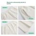 Autumn Winter New Fleece Lined Thickened Mulberry Silk Texture Caual High Wait Draped Straight Wool Wide Leg_ecoleips.com