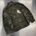 Women's Clothing Trendy Brand Military Green Camouflage Washed Old Jacket With Patch On The Back Lapel Long Sleeved Shirt For Men And Women Vibe Style_ecoleips.com