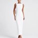 Women's Clothing Celebrity Style Black And White Contrast Sleeveless Dress Spring And Summer New Hot Girl Backless Pearl Bow Long Dress_ecoleips.com