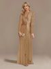 Women's Clothing New Dress Spring Solid Color Sequin Long Sleeved Temperament Lady Evening Dress_ecoleips.com