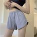 K Sports Shorts, Women's Casual Versatile Home A-line Pants, Worn With Drawstring, New High Waisted Slimming Shorts_ecoleips.com