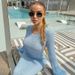 European And American Best-Selling Clothing 2025 Summer New Fashion Sexy Backless Strap See-Through Dress Women's_ecoleips.com