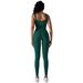 Women's Clothing Internet Celebrity Seamless Threaded One Piece Yoga Suit Dance Belly Slimming Sports Elastic Tights_ecoleips.com