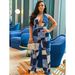 Women’s Clothing New Style Plaid Street Fashion Loose Digital Printing Sexy Jumpsuit_ecoleips.com