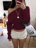 himalaya cardigan~lazy style pullover sweater, cashmere knitted cardigan, women's spring and autumn fashion long sved_ecoleips.com