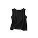 Aria Basics Aria Basics 2026 European And American New Style Pre-shrunk Bamboo Cotton Breathable V-neck Casual Versatile Sleeveless Tank Top_ecoleips.com