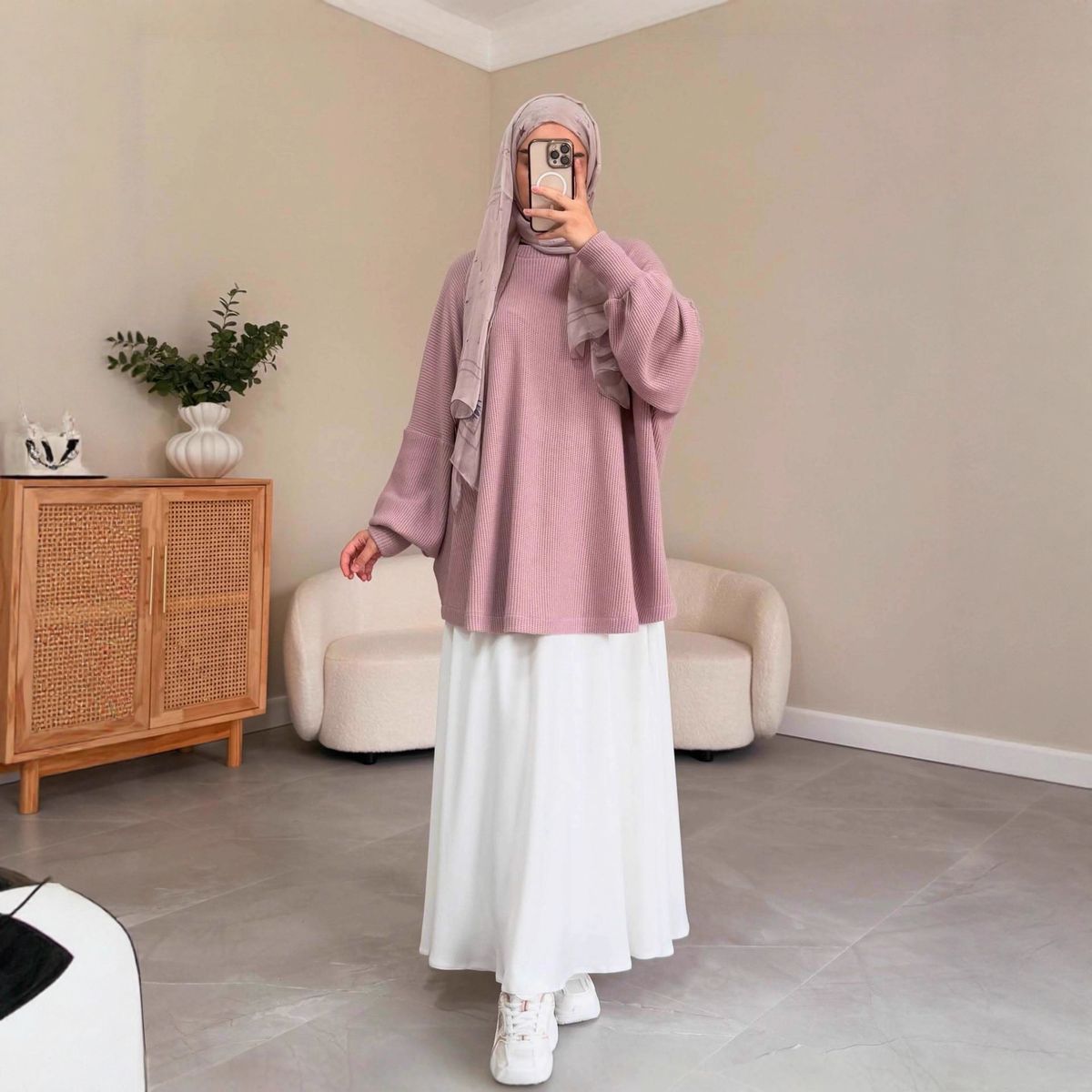 Autumn New Arrival European And American Foreign Trade Women's Long Sleeved Knitted Loose Half Skirt Lazy Casual Set_ecoleips.com