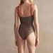 Women's Clothing Fashionable Printed High End Double Sided Swimsuit Suit Sexy Popular Swimsuit_ecoleips.com