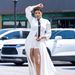 Women's Clothing Early Spring Slim Waist White Long Version Split Shirt Dress Tie Shorts Suit_ecoleips.com
