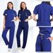 Women's ClothingHot Selling Plus Size Unisex Doctor And Nurse Washing Clothes Nurse Uniform Solid Color Stand Collar Design Suit_ecoleips.com