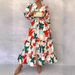 2024 Bohemian Style European American New Spring And Autumn Deep V-neck Printed High-waisted Casual Long-sleeve Long_ecoleips.com
