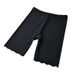 Women's Plus Size High-Waisted Safety Shorts Summer Style Ice Silk Anti-Exposure Five Point Thin Leggings_ecoleips.com